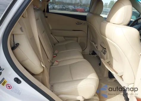 2010 Lexus Rx 350 из США, поврежденный, VIN 2T2BK1BA2AC062405